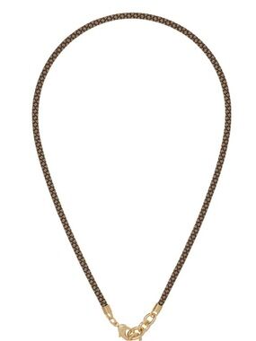 ROXANNE ASSOULIN The Happy Cord Charm Necklace blood buckwheat* Without Charm